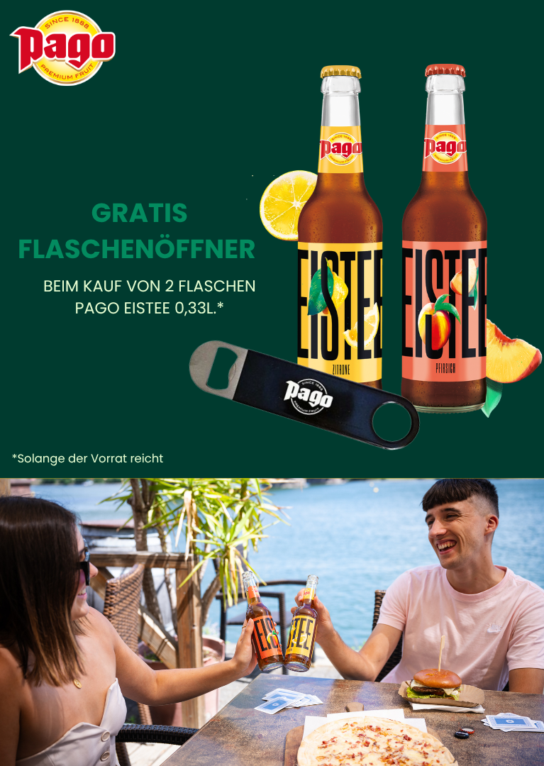 Pago Eistee Flaschenöffner