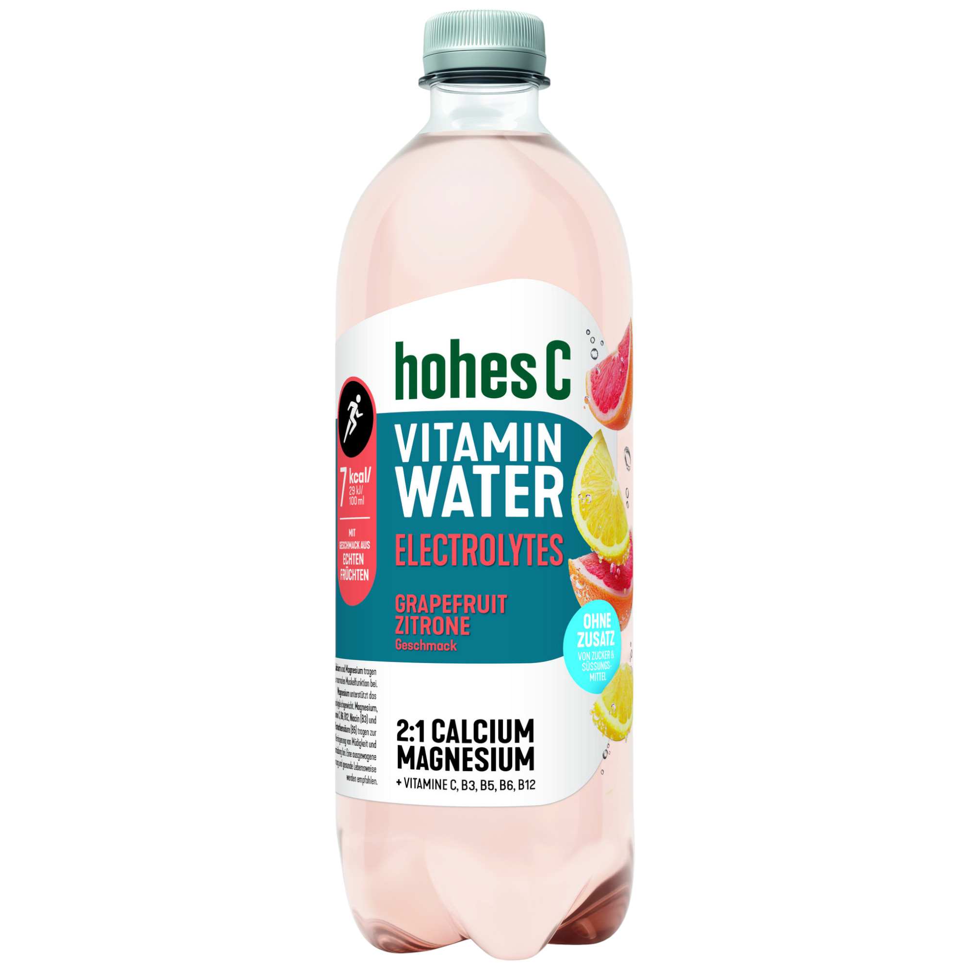 Hohes C Vitamin Water Electrolytes Grapefruit Zitrone 500ml