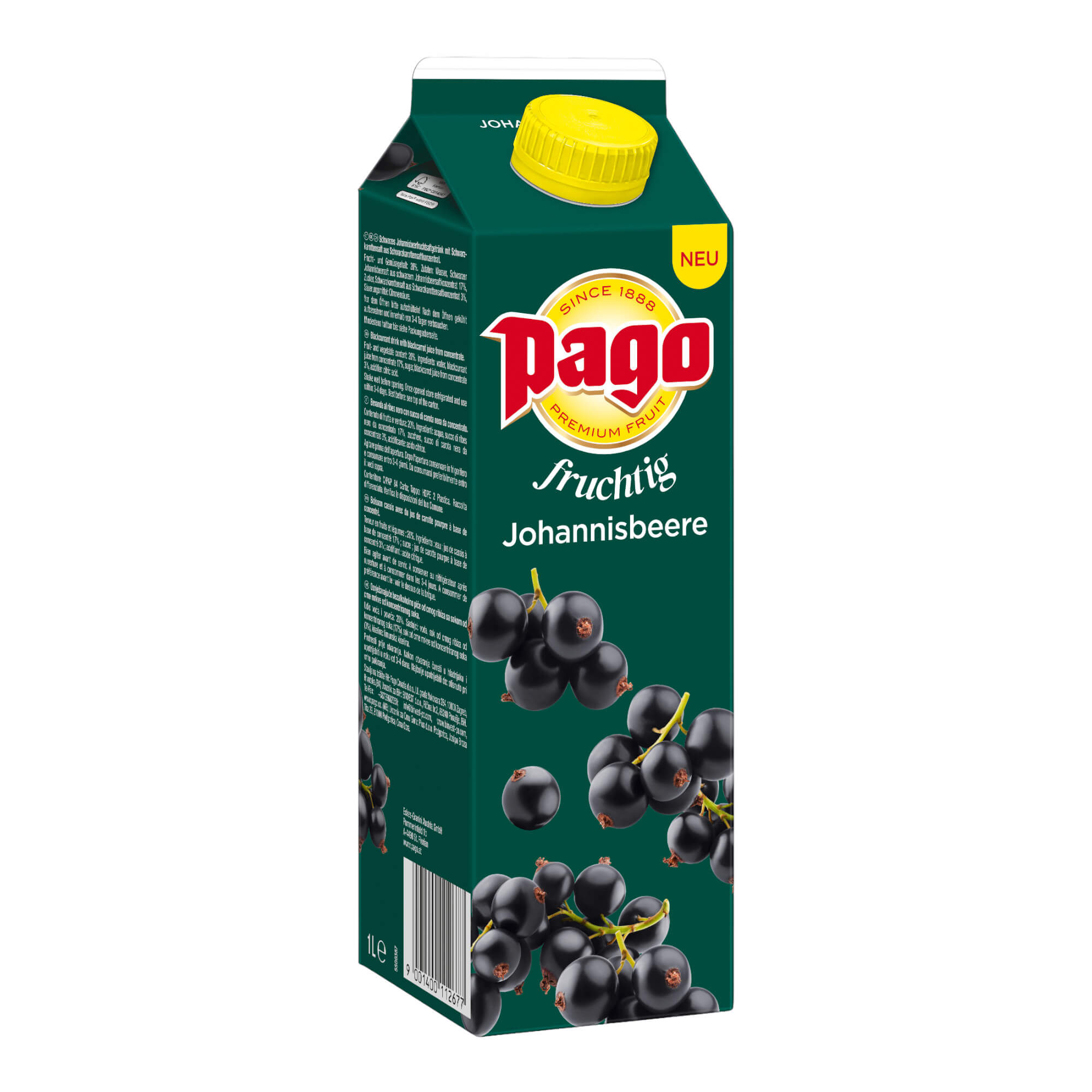 Pago pur Zitrone 100 Prozent Bag in Box 5000ml