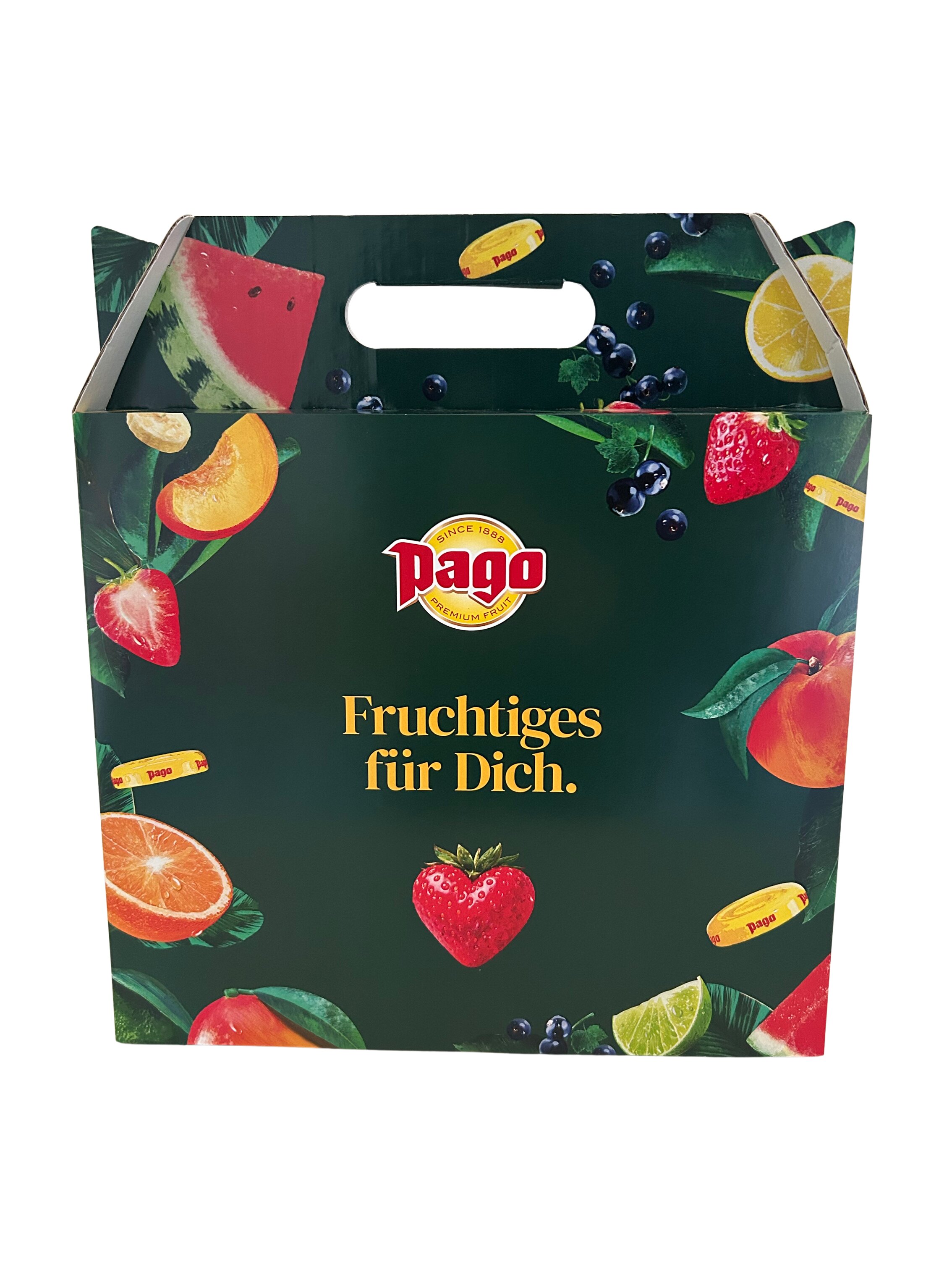 Pago Probierbox Geschenkkarton gefüllt mit 10 Sorten Pago von Pago online kaufen | Pago Onlineshop