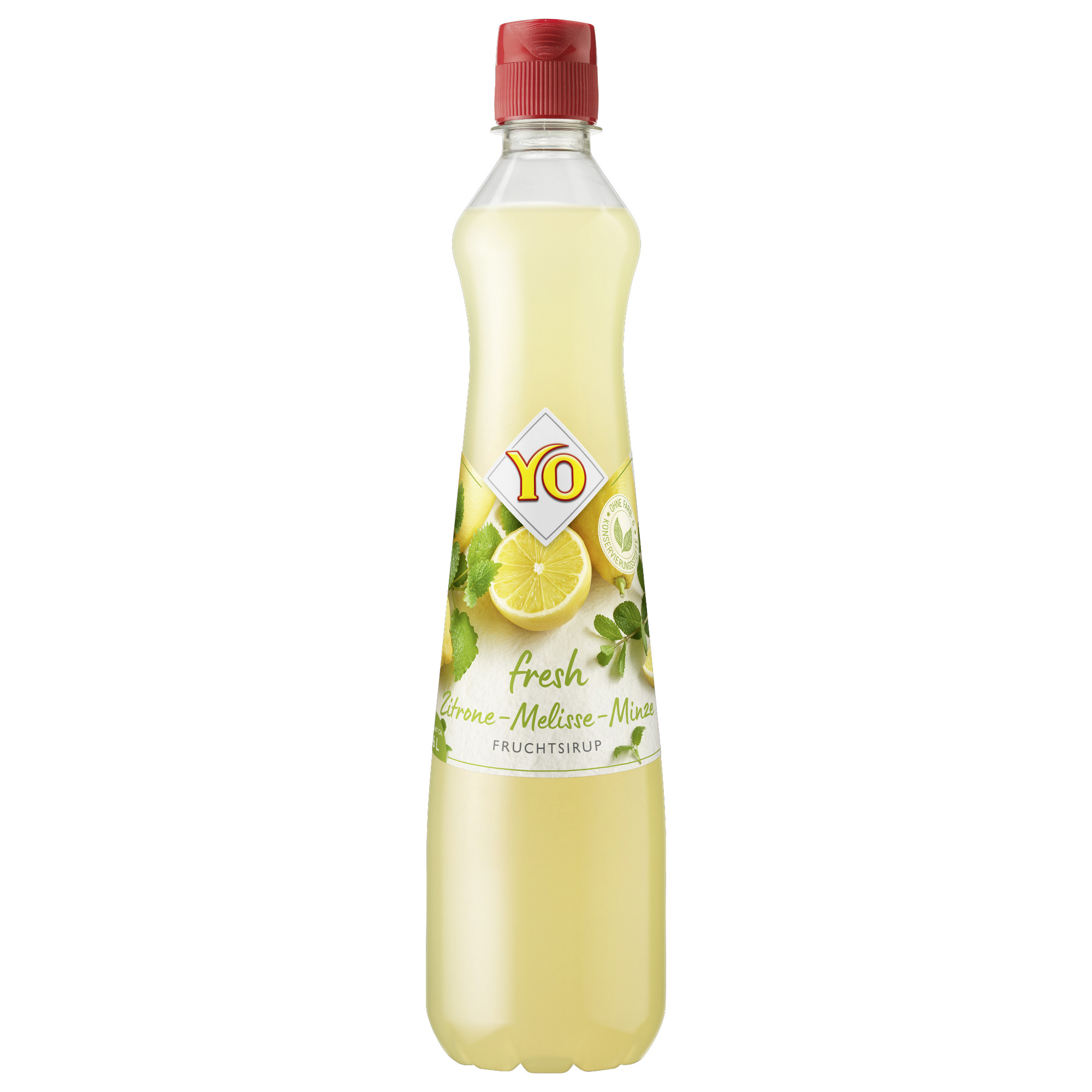 YO Klassik Fresh Zitrone-Melisse-Minze Sirup 700ml