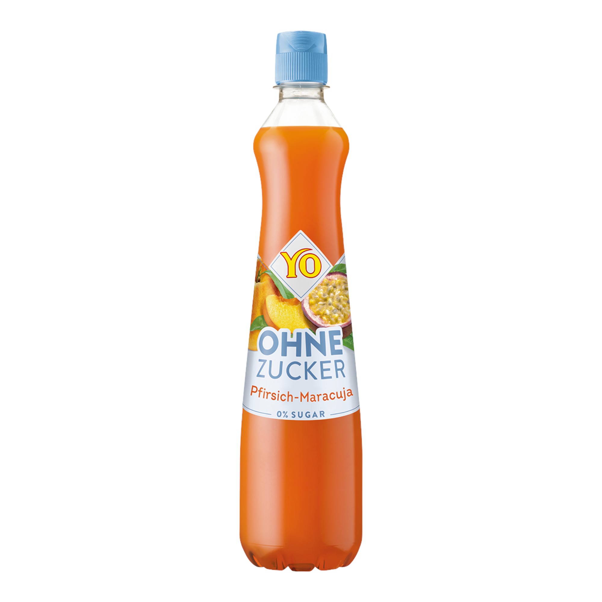 YO Ohne Zucker Pfirsich-Maracuja Sirup 700ml